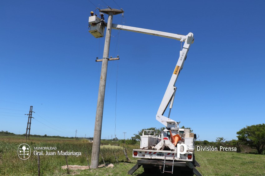 Avanza la obra para dotar de electricidad el Parque Industrial