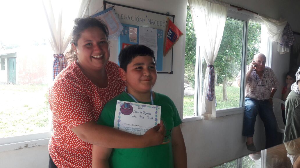 La Escuela de f�tbol infantil del paraje Macedo cerr� su primer a�o de