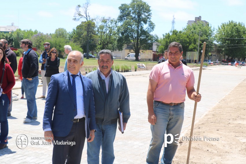 El gobernador en ejercicio de la provincia recorri distintas obras