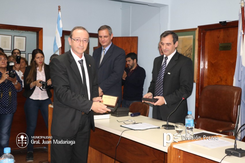 El intendente particip de la jura de Concejales y Consejeros Escolare