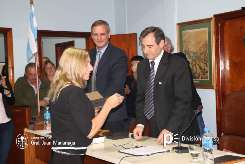 El intendente particip de la jura de Concejales y Consejeros Escolare