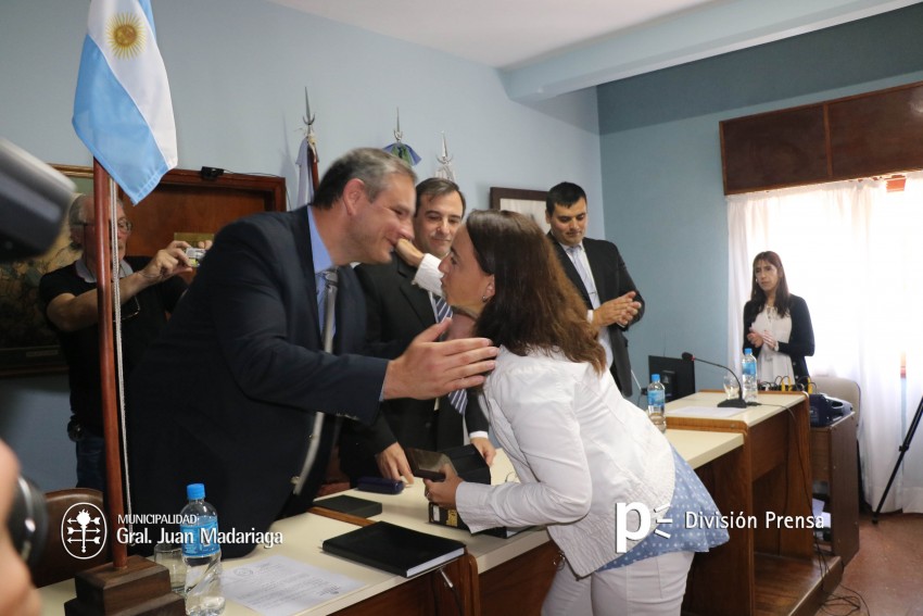 El intendente particip de la jura de Concejales y Consejeros Escolare