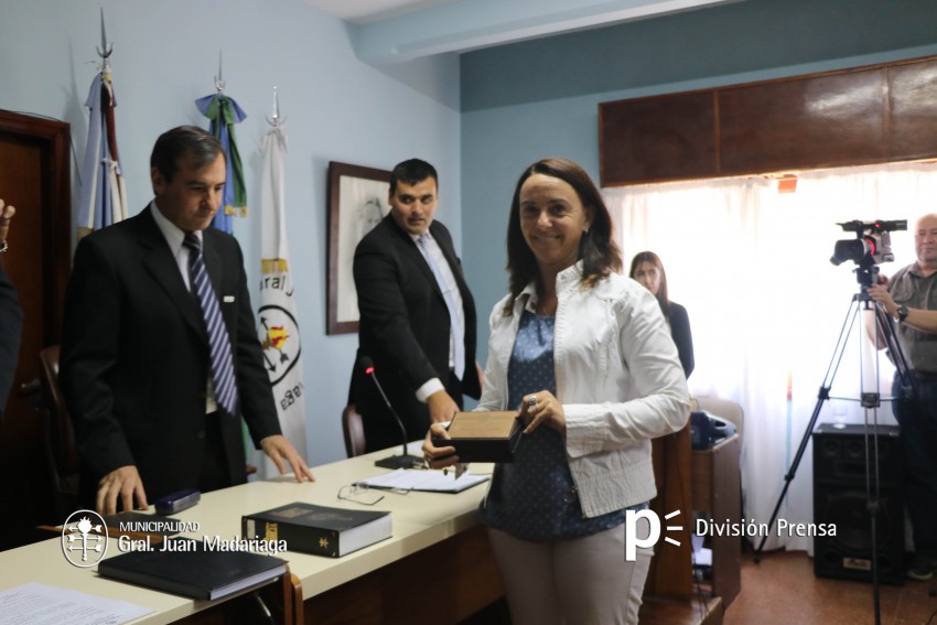 El intendente particip de la jura de Concejales y Consejeros Escolare