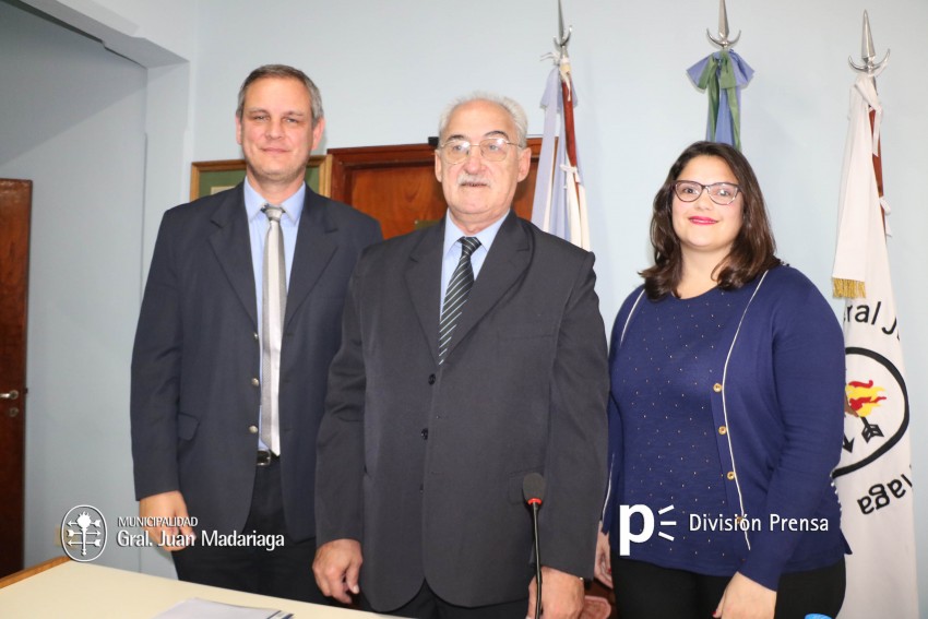 El intendente particip de la jura de Concejales y Consejeros Escolare