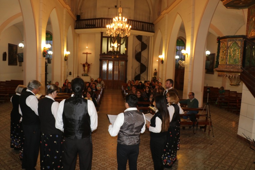 Coros de la regin realizaron un encuentro en adhesin al aniversario 