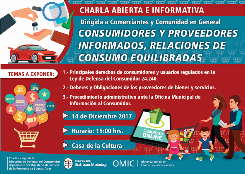 Charla informativa sobre los derechos del consumidor
