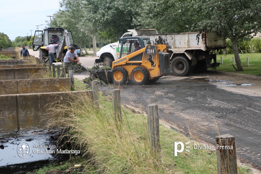 Avanzan las tareas de mantenimiento en distintos barrios