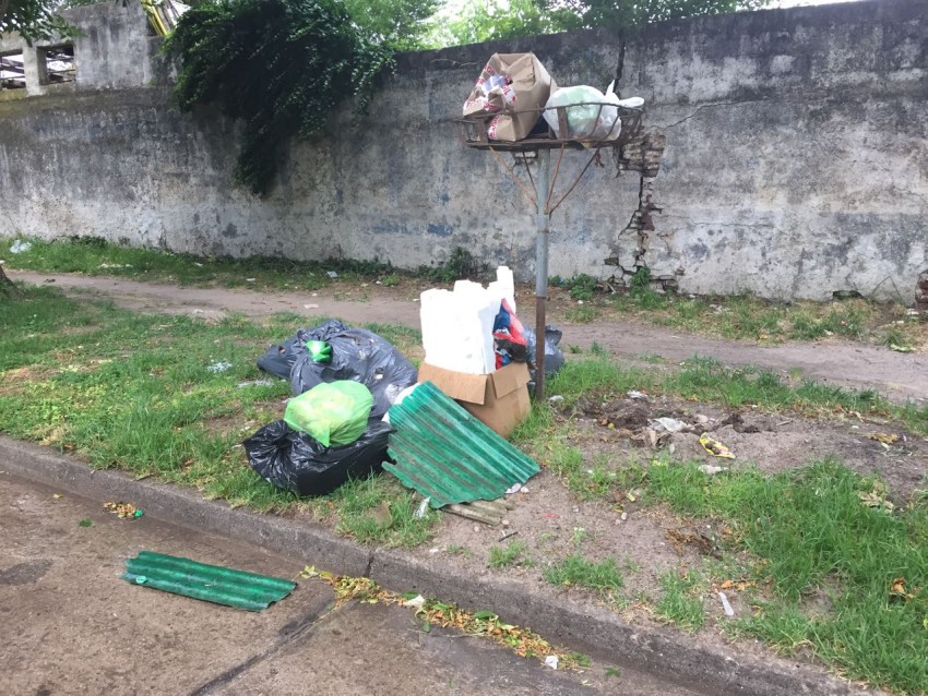 Alerta Meteorolgico: El Municipio realiz un relevamiento por basura 