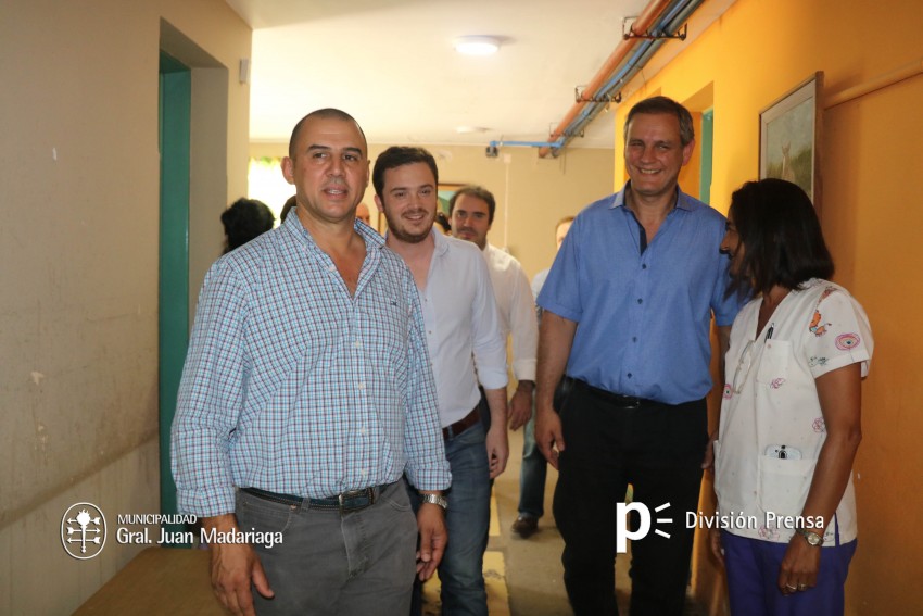 El ministro de Salud Scarsi visit la ciudad