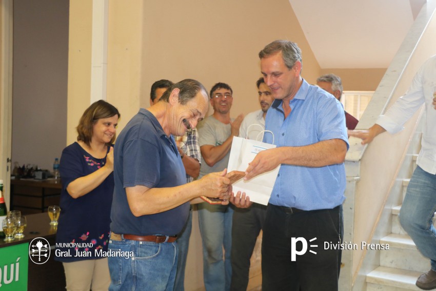 Santoro brind por fin de ao con los empleados municipales