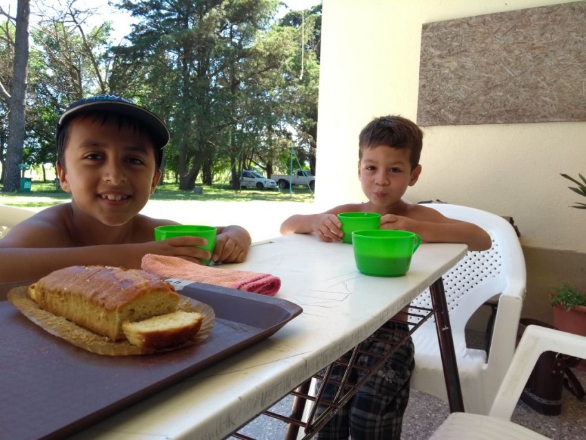 Los chicos del paraje Macedo disfrutan de la Escuela de verano