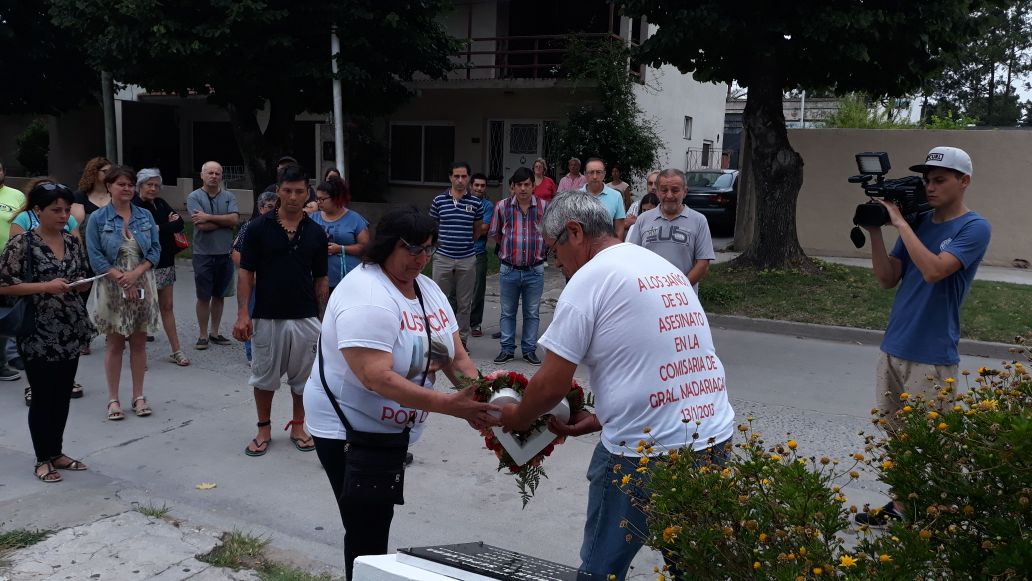 Autoridades municipales participaron del acto en memoria de Damin Sep