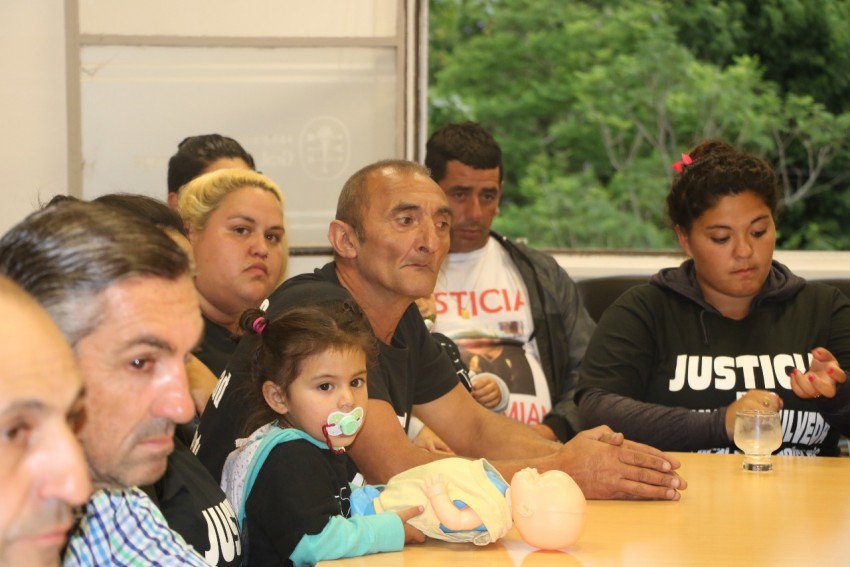 Familiares de Damián Sepúlveda fueron recibidos por el municipio