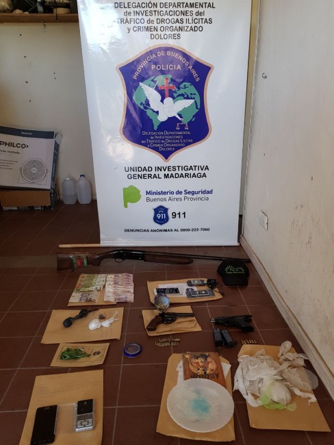 Un aprehendido y varias personas procesadas durante los allanamientos 