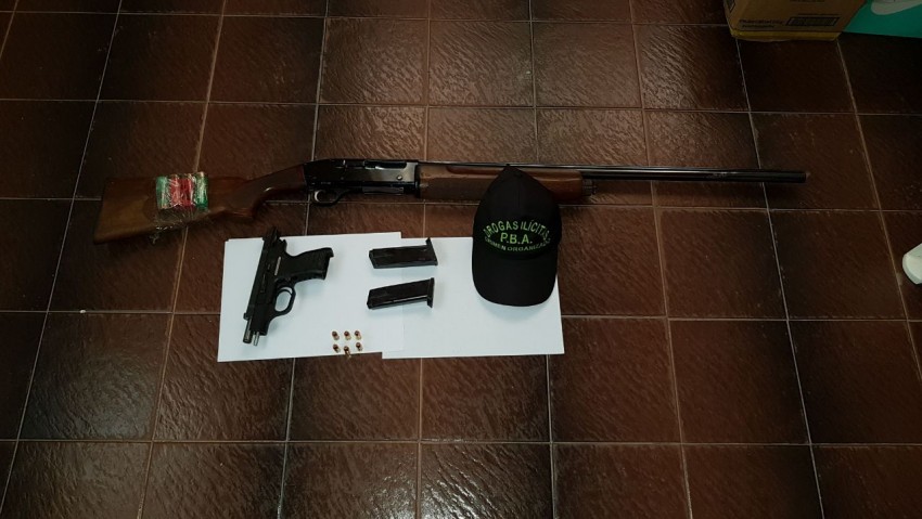 Un aprehendido y varias personas procesadas durante los allanamientos 