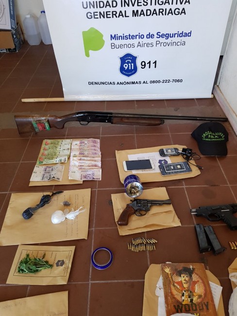 Un aprehendido y varias personas procesadas durante los allanamientos 