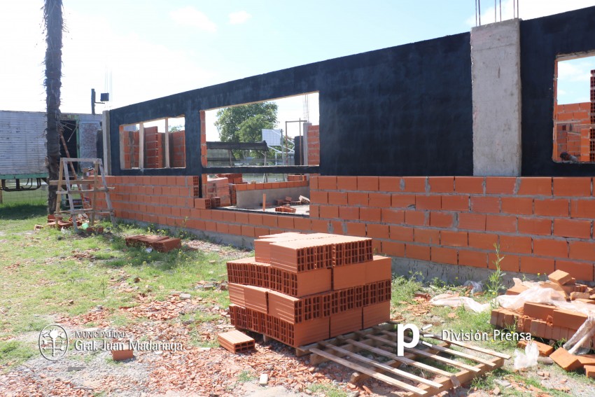 Avanzan las obras del Jard�n Maternal, las 20 viviendas y la sala vela