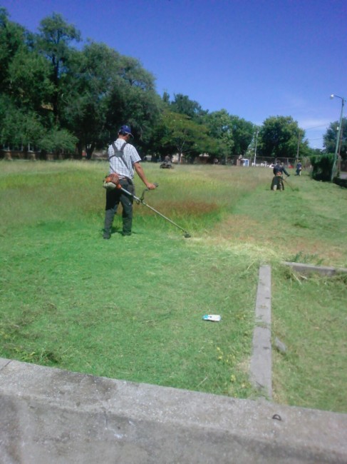 Iniciaron con los trabajos de mantenimiento en los establecimientos ed