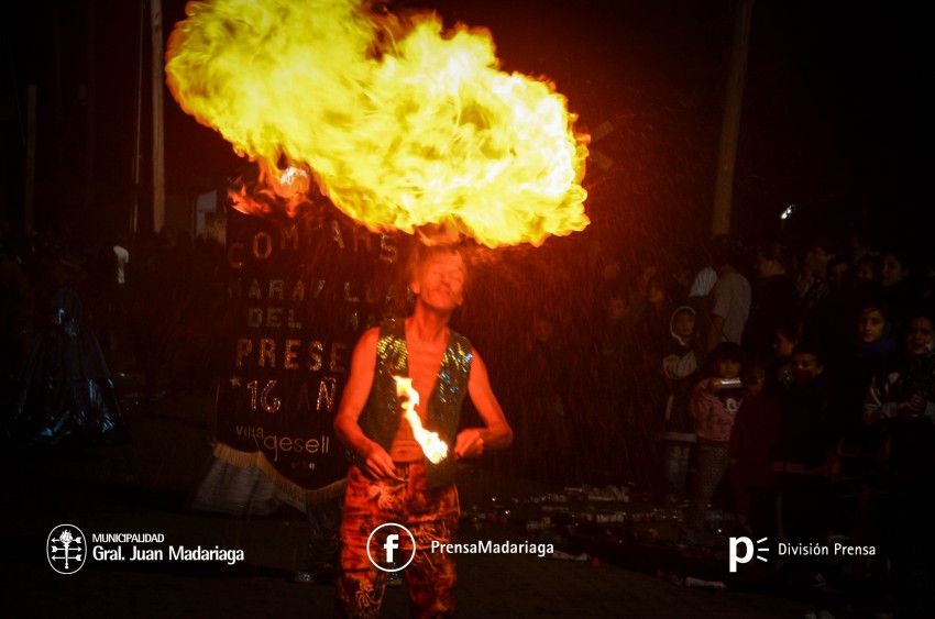 El Carnaval tuvo su pico mximo de convocatoria en su jornada de cierr
