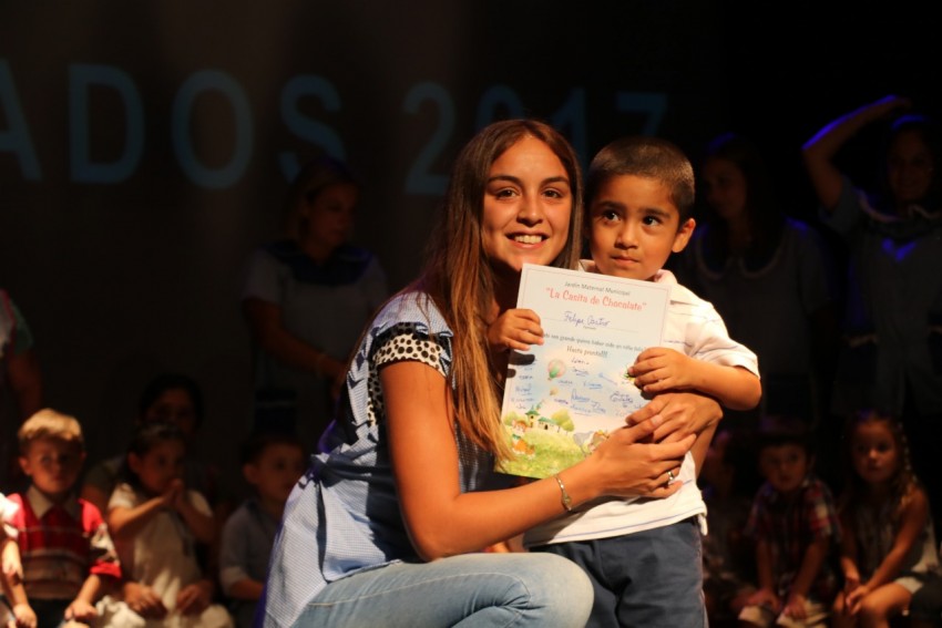 Egresaron los nios del Jardn Maternal 