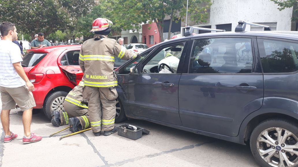 Siniestro vial sin consecuencias graves en el centro de la ciudad