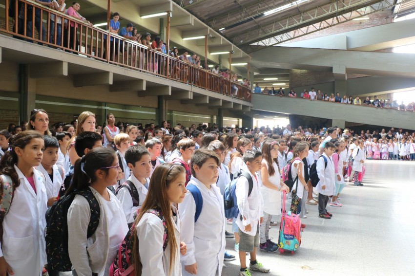 En Madariaga iniciaron las clases con una adhesin al paro del 9 %