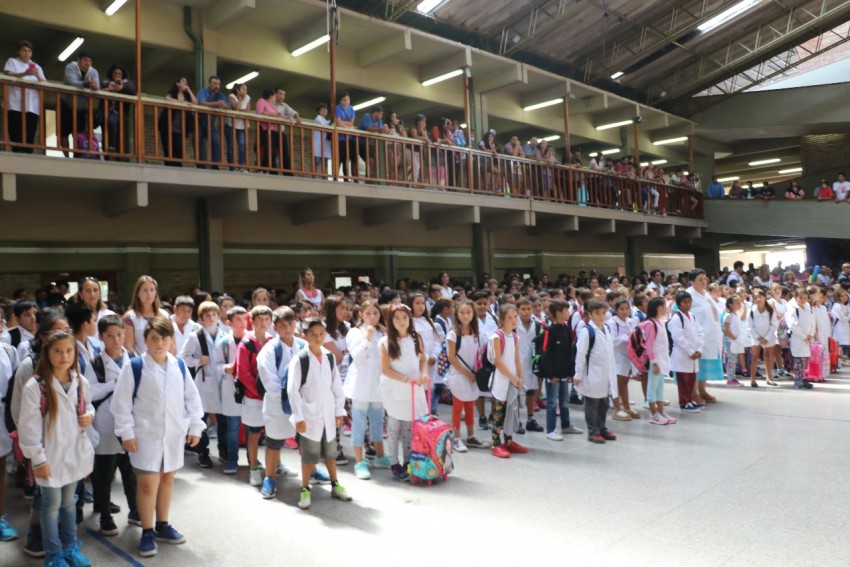 En Madariaga iniciaron las clases con una adhesin al paro del 9 %