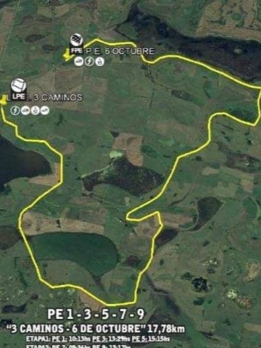 Recorridos y horarios del Rally Pagos del Tuy durante el fin de seman