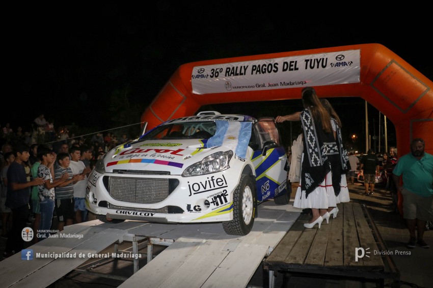 Rally Pagos del Tuy: la largada en fotos