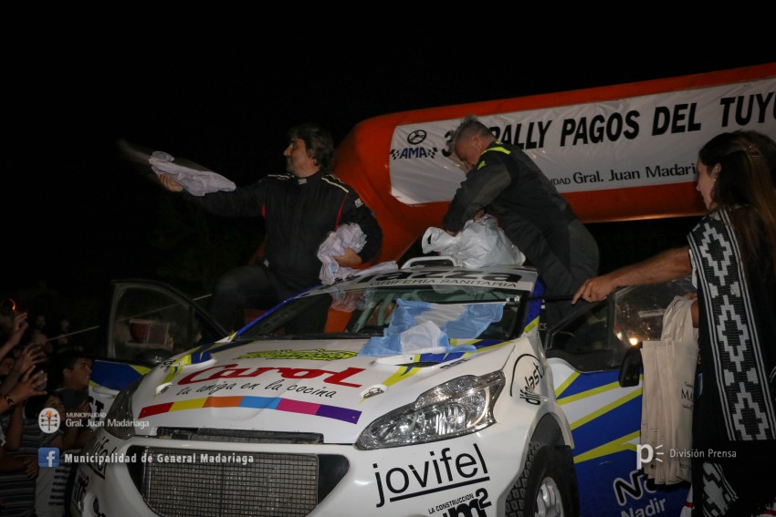 Rally Pagos del Tuy: la largada en fotos