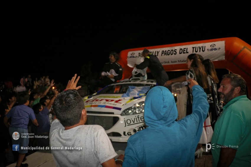 Rally Pagos del Tuy: la largada en fotos