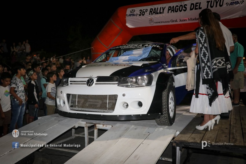 Rally Pagos del Tuy: la largada en fotos