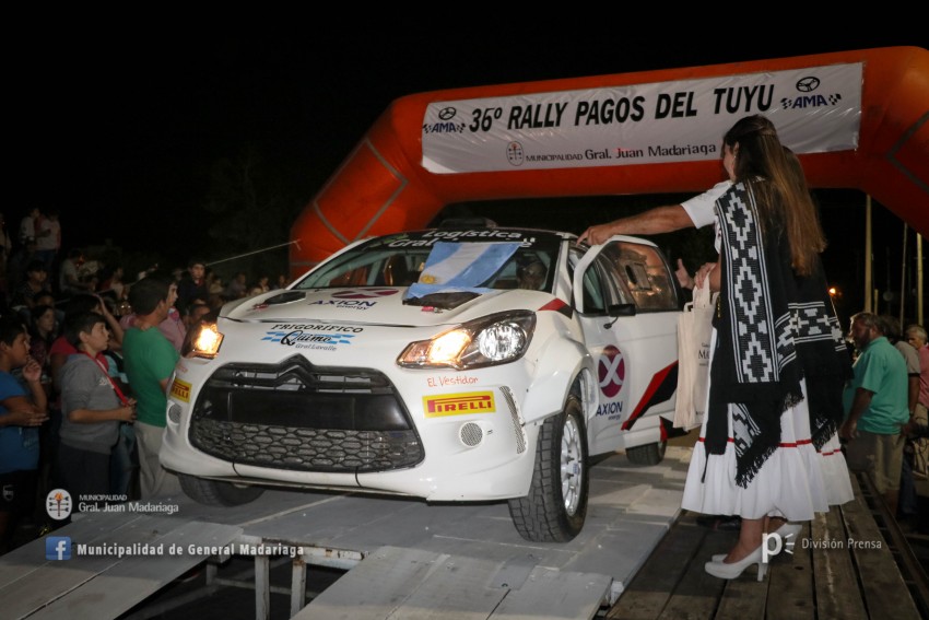 Rally Pagos del Tuy: la largada en fotos