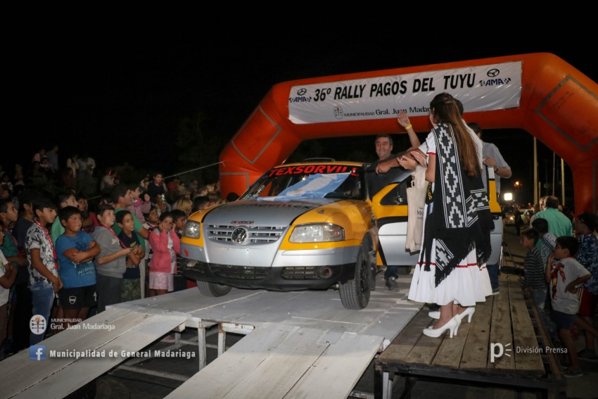 Rally Pagos del Tuy: la largada en fotos