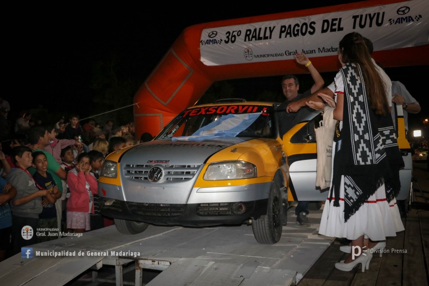 Rally Pagos del Tuy: la largada en fotos
