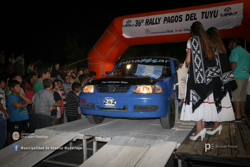 Rally Pagos del Tuy: la largada en fotos