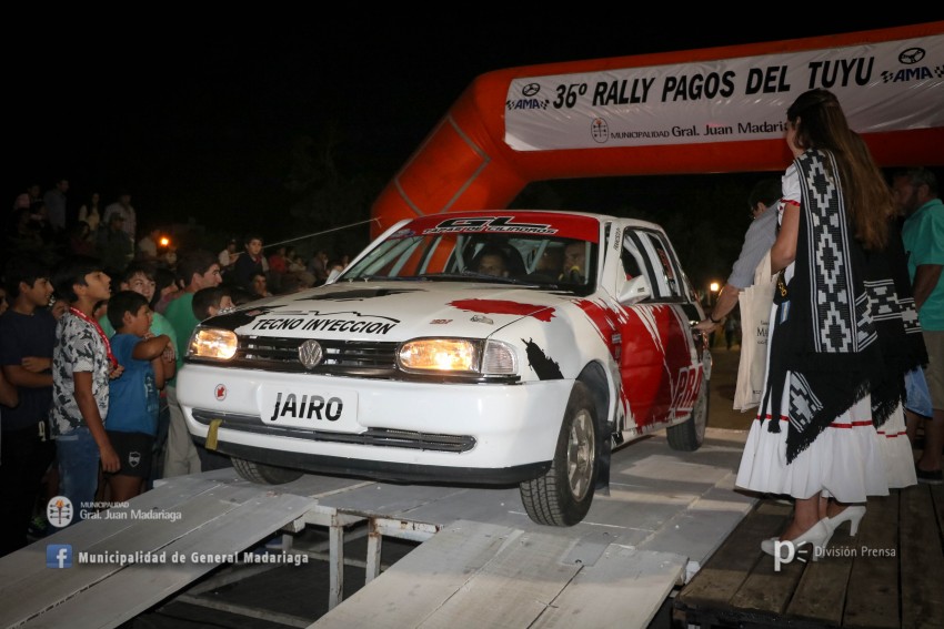 Rally Pagos del Tuy: la largada en fotos