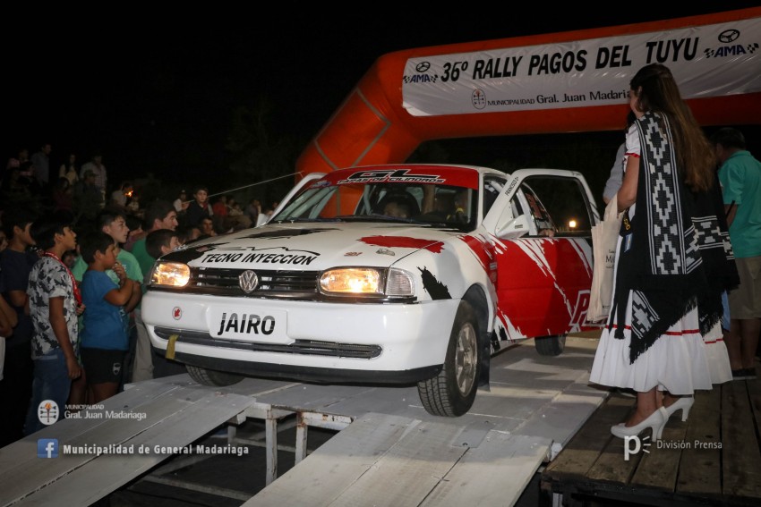 Rally Pagos del Tuy: la largada en fotos