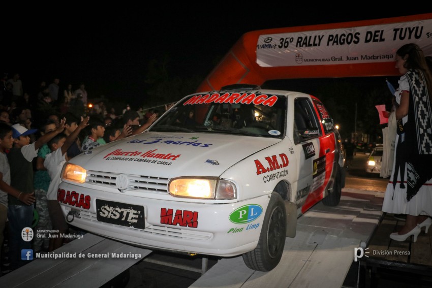 Rally Pagos del Tuy: la largada en fotos