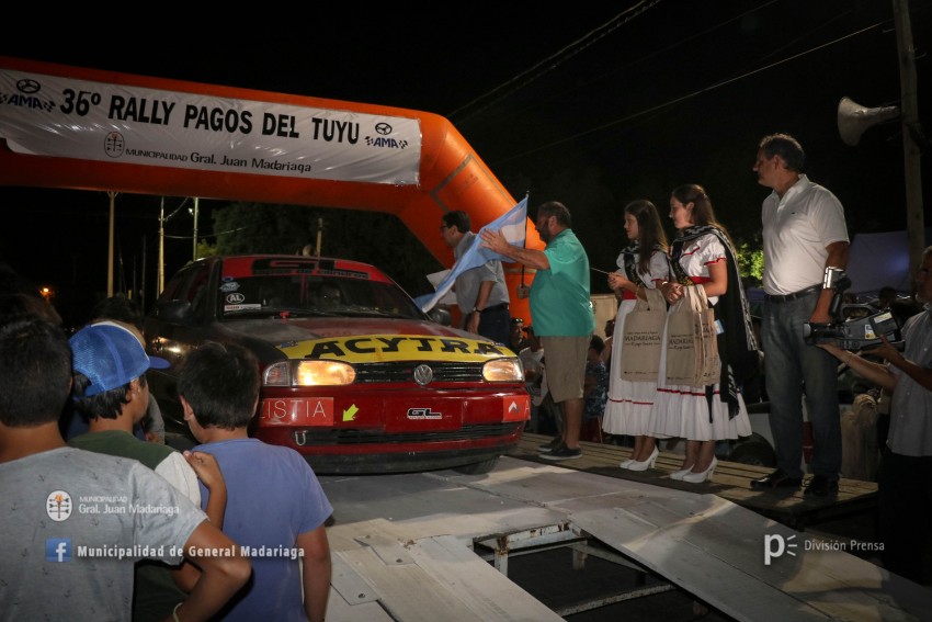 Rally Pagos del Tuy: la largada en fotos