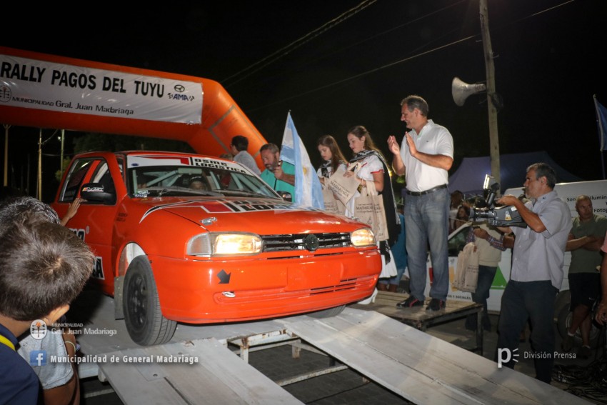 Rally Pagos del Tuy: la largada en fotos