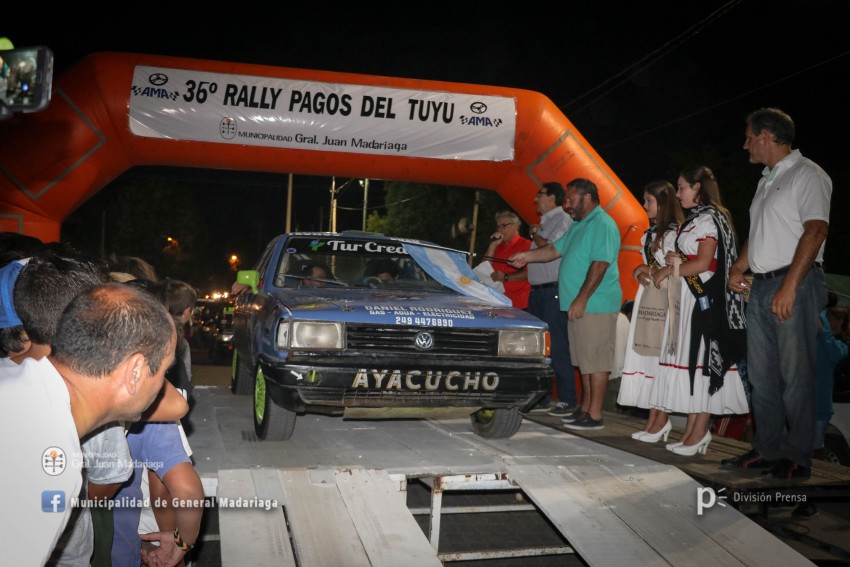 Rally Pagos del Tuy: la largada en fotos