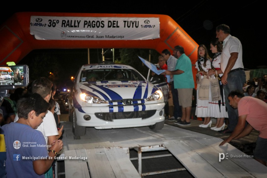 Rally Pagos del Tuy: la largada en fotos