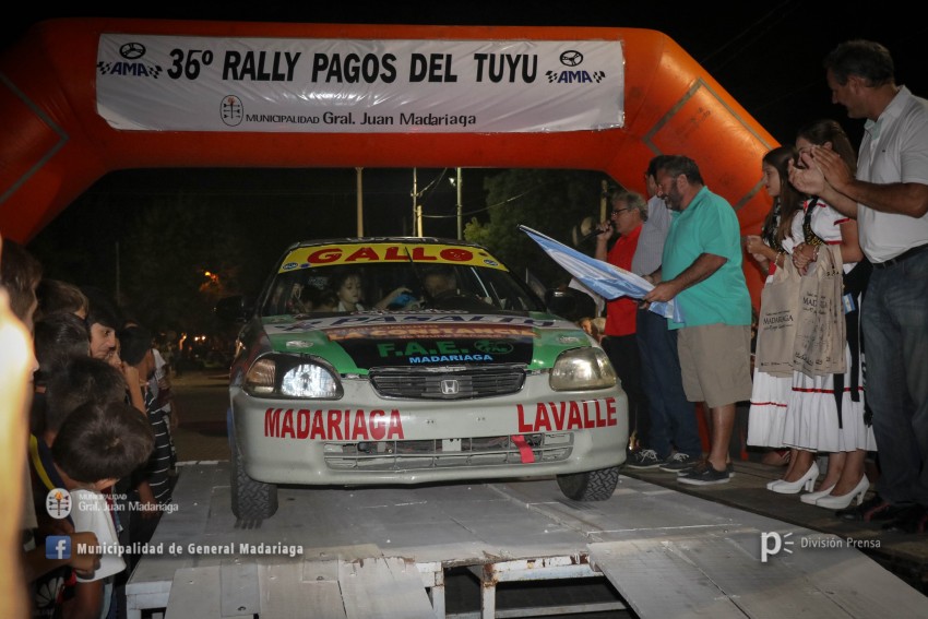 Rally Pagos del Tuy: la largada en fotos