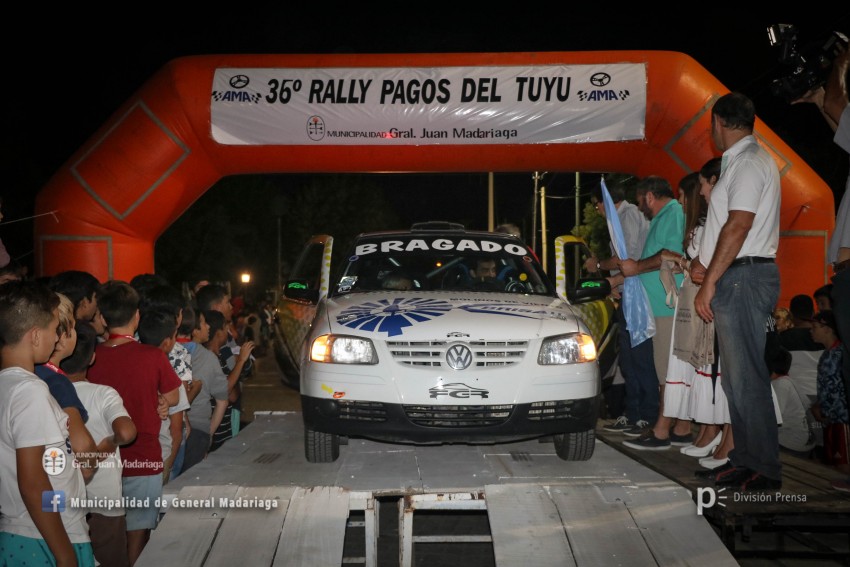 Rally Pagos del Tuy: la largada en fotos