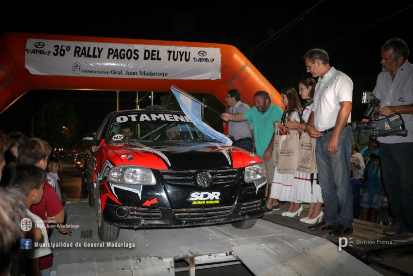 Rally Pagos del Tuy: la largada en fotos