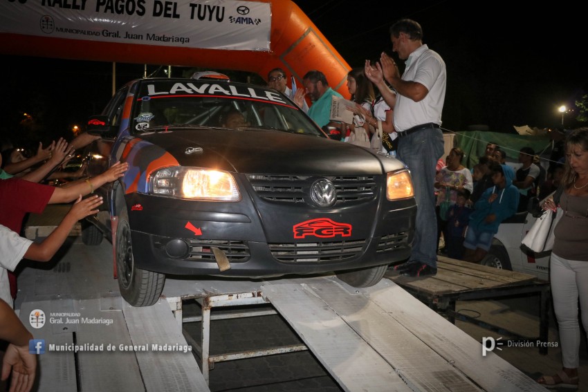 Rally Pagos del Tuy: la largada en fotos