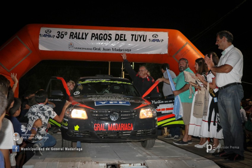 Rally Pagos del Tuy: la largada en fotos