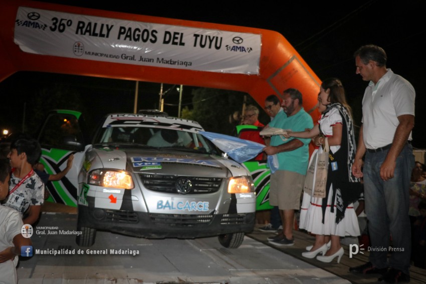 Rally Pagos del Tuy: la largada en fotos