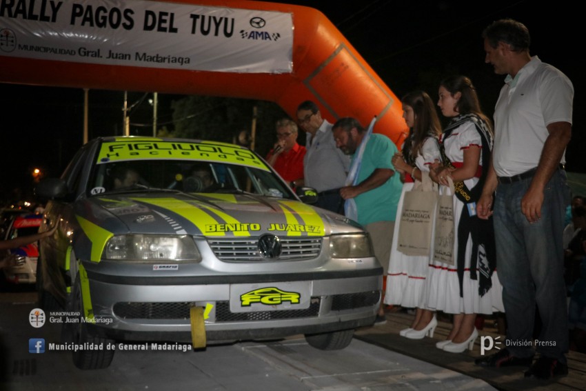 Rally Pagos del Tuy: la largada en fotos